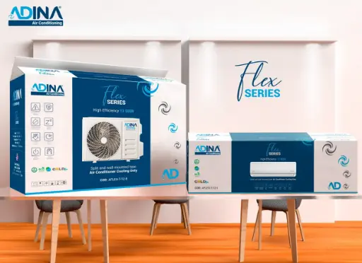 [AC-CON618E] ADINA FLEX MINI SPLIT ON/OFF - 13 SEER 36K BTU - Cold only