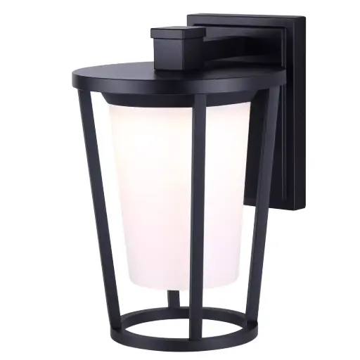 [FX-OC674BK ] CANARM 10W LED O/DOOR F/MOUNT
