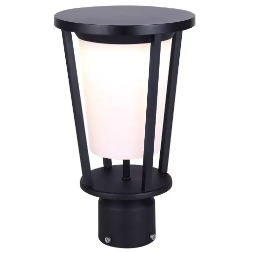 [FX-OC675BK] CANARM 10W LED O/DOOR POST 